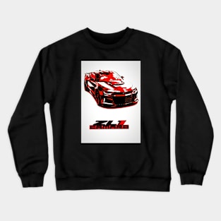 Chevy Camaro (pop art) Crewneck Sweatshirt